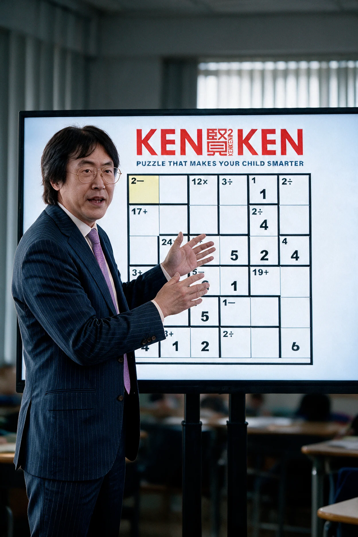 Tetsuya Miyamoto - Creator of KenKen