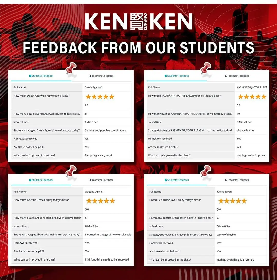 Students learning KenKen